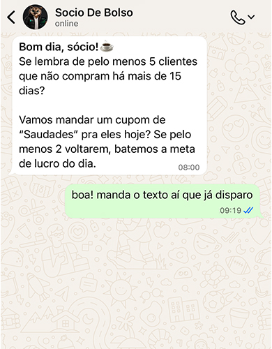 Conversa Real Sócio de Bolso 2